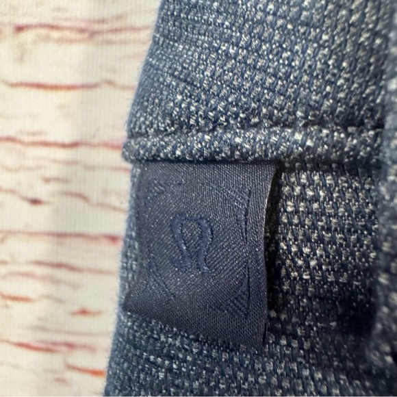 Lululemon ABC Pant Slim Tech Canvas in Heathered Deep Navy Sz 32 - Picture 7 of 12